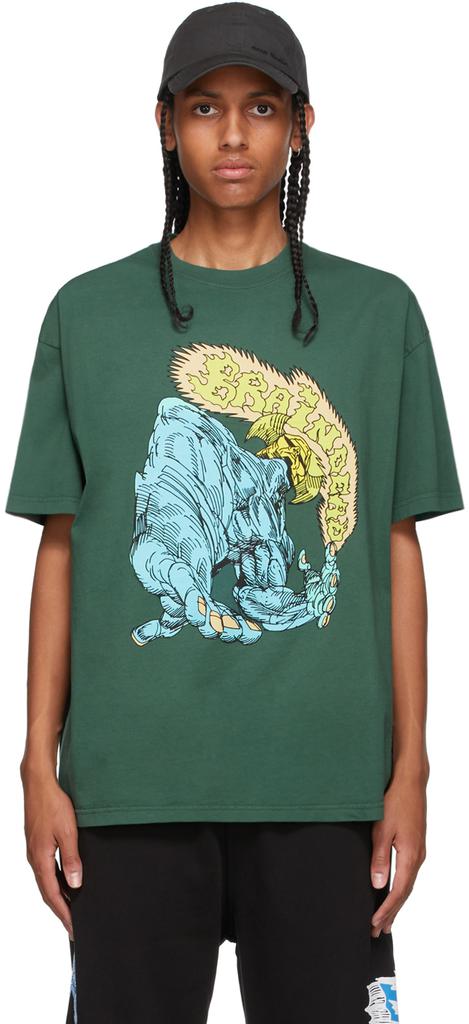 Green Twister T-Shirt商品第1张图片规格展示