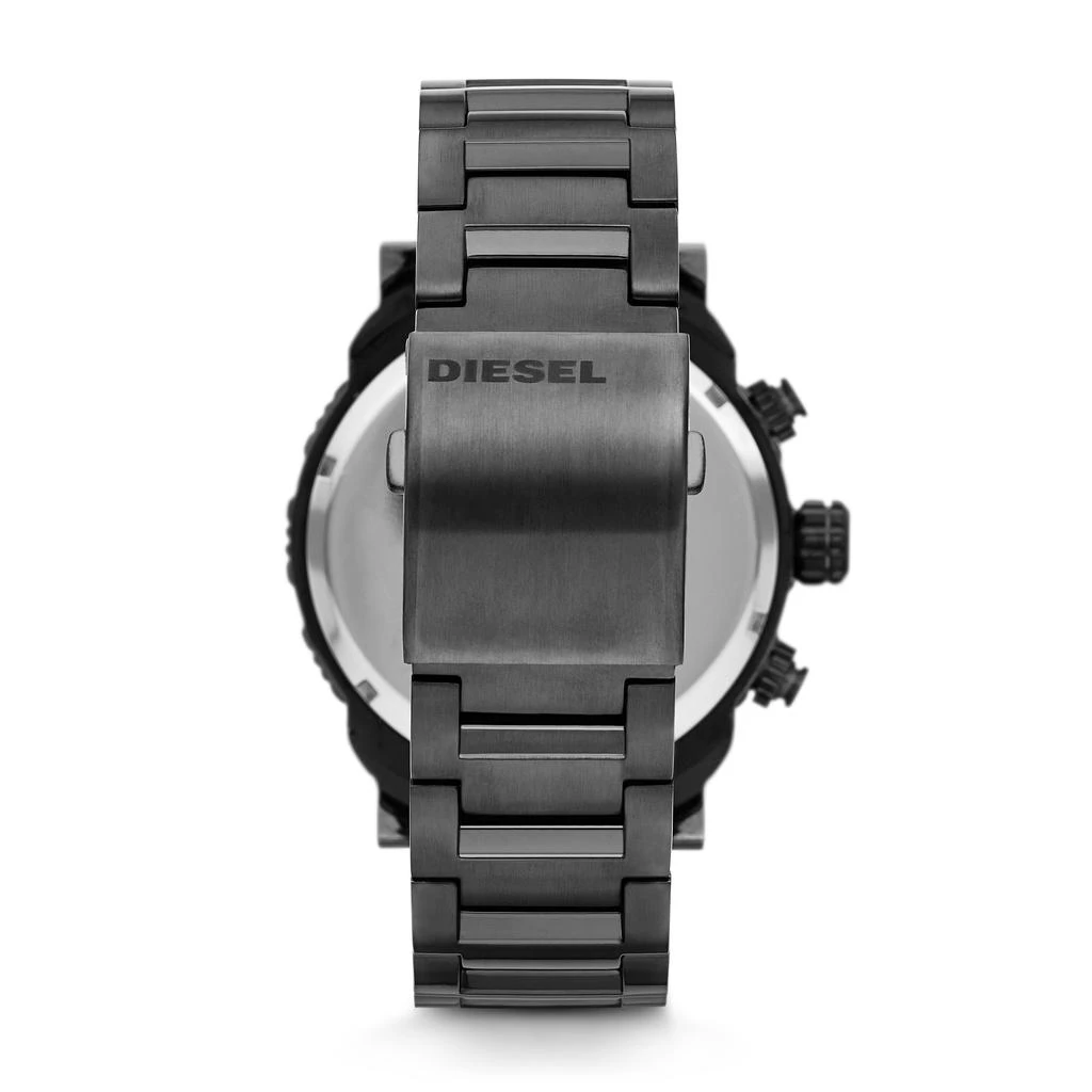 商品Diesel|Diesel Men's Double Down Chrono 2.0 Chronograph, Gunmetal Stainless Steel Watch,价格¥989,第1张图片