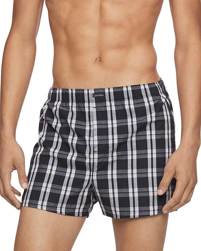 商品Calvin Klein|Traditional Boxers, Pack of 3,价格¥343,第2张图片详细描述