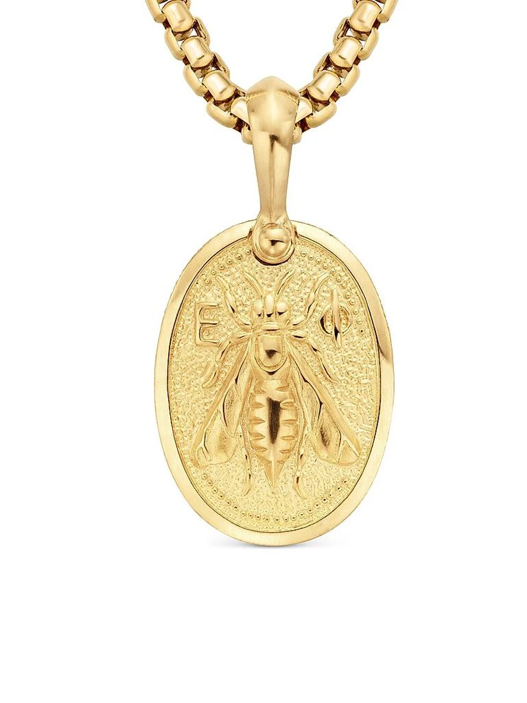 商品David Yurman|Petrvs Bee Amulet in 18K Yellow Gold,价格¥12628,第5张图片详细描述