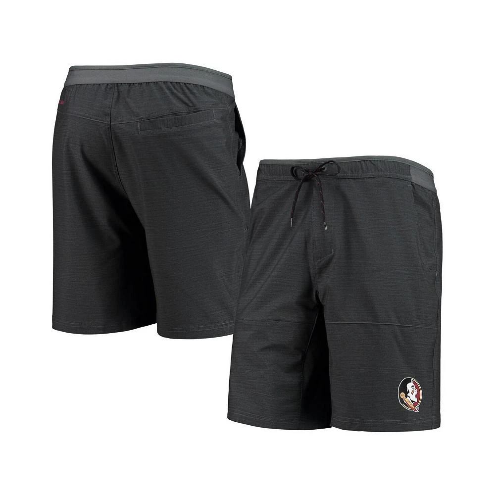商品Columbia|Men's Heathered Charcoal Florida State Seminoles Twisted Creek Omni-Shield Shorts,价格¥441,第1张图片
