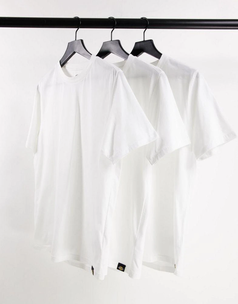 商品DICKIES|Dickies 3-pack t-shirts in white,价格¥265,第4张图片详细描述
