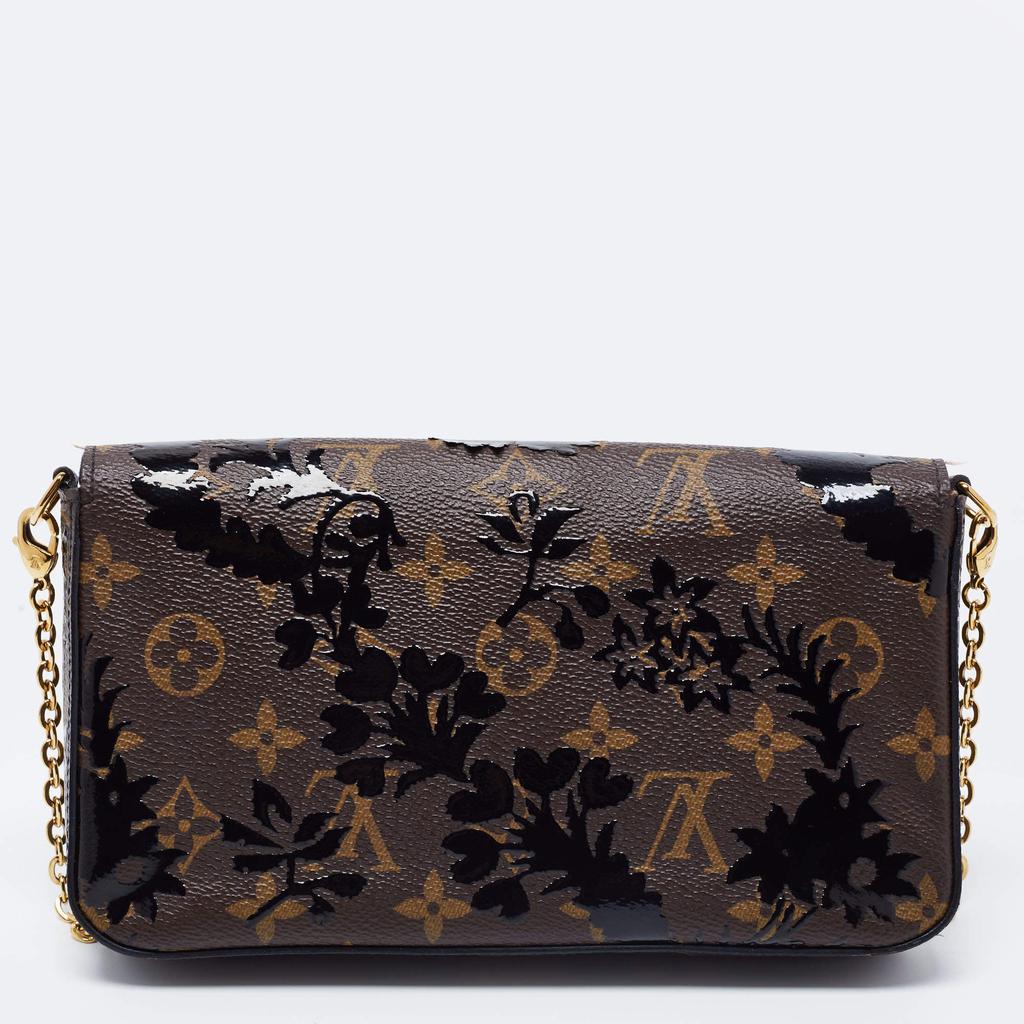 Louis Vuitton Monogram Canvas Limited Edition Blossom Pochette Felicie Clutch Bag商品第4张图片规格展示