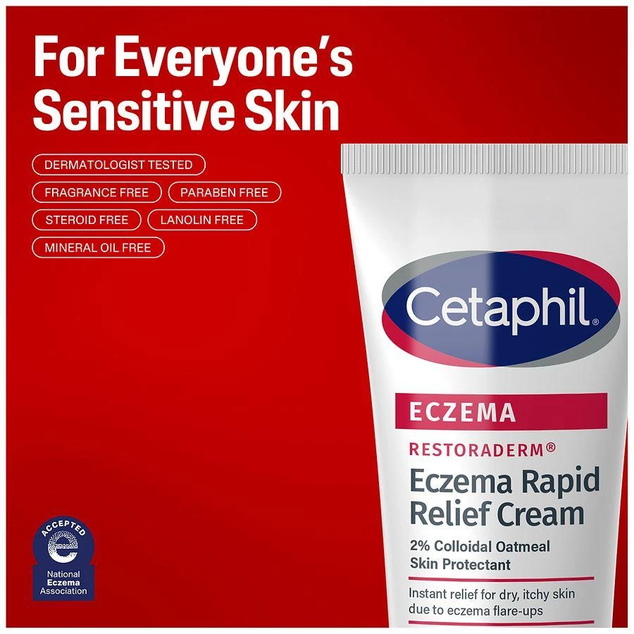 商品Cetaphil|Eczema Restoraderm Rapid Relief Cream,价格¥139,第4张图片详细描述