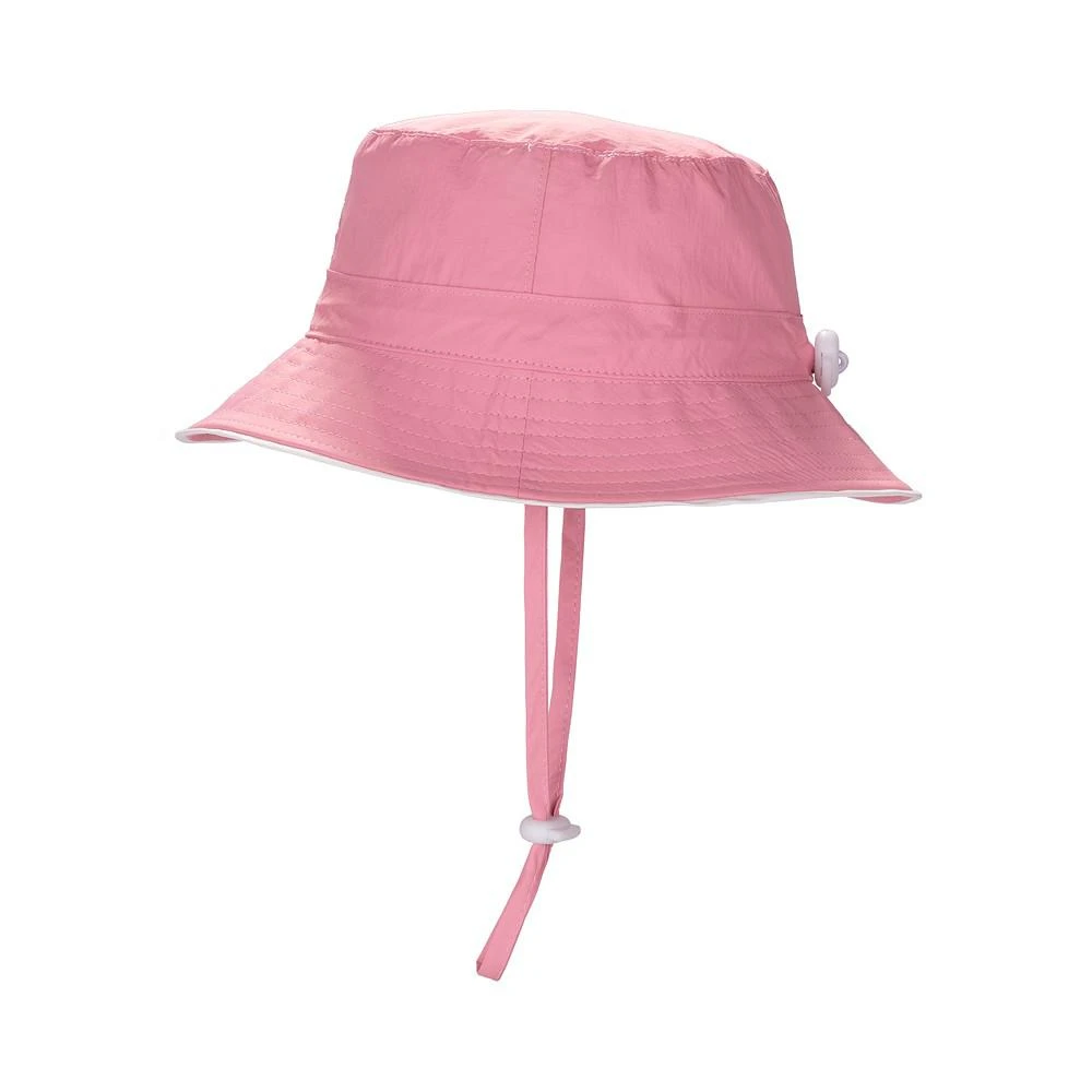 商品Babiators|Pink Sun Hat With White Trim,价格¥195,第2张图片详细描述