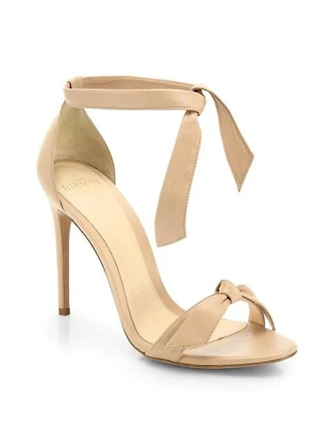商品Alexandre Birman|Clarita Bow Leather Sandals,价格¥4479,第1张图片