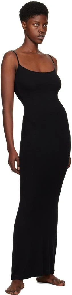 商品SKIMS|黑色 Soft Lounge Long Slip 连衣裙,价格¥906,第4张图片详细描述