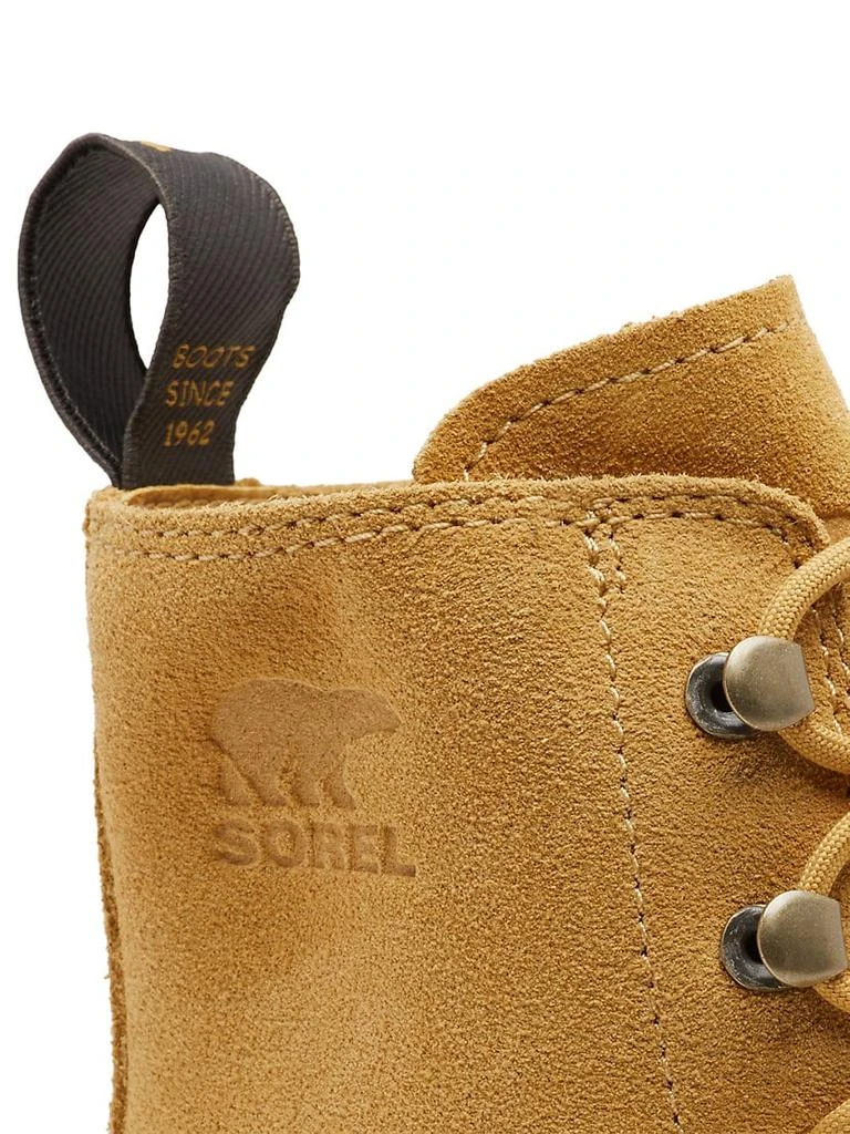Hi-Lin Leather & Suede Combat Boots 商品