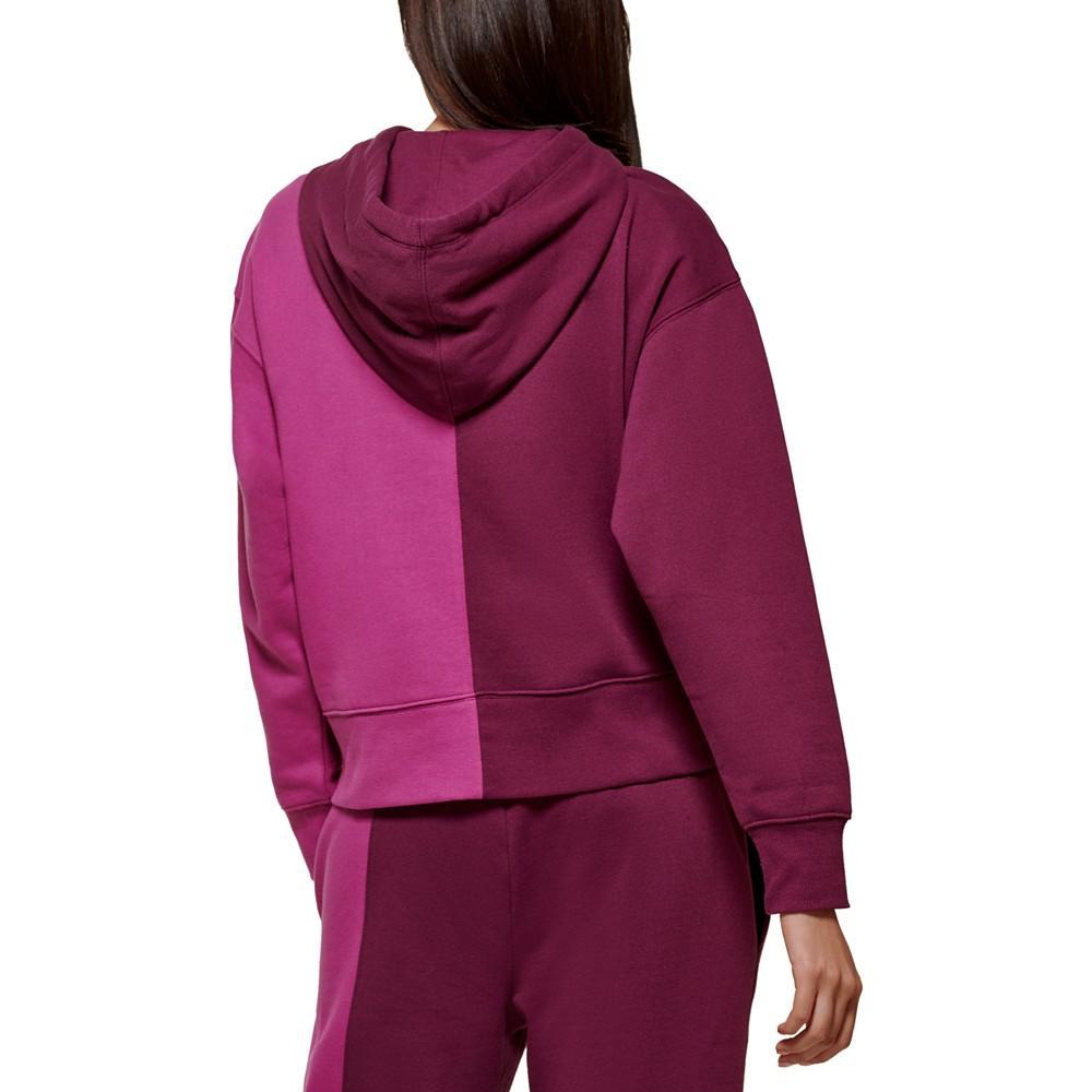 商品Tommy Hilfiger|Women's Active color blocked with split graphic hoodie,价格¥299,第4张图片详细描述