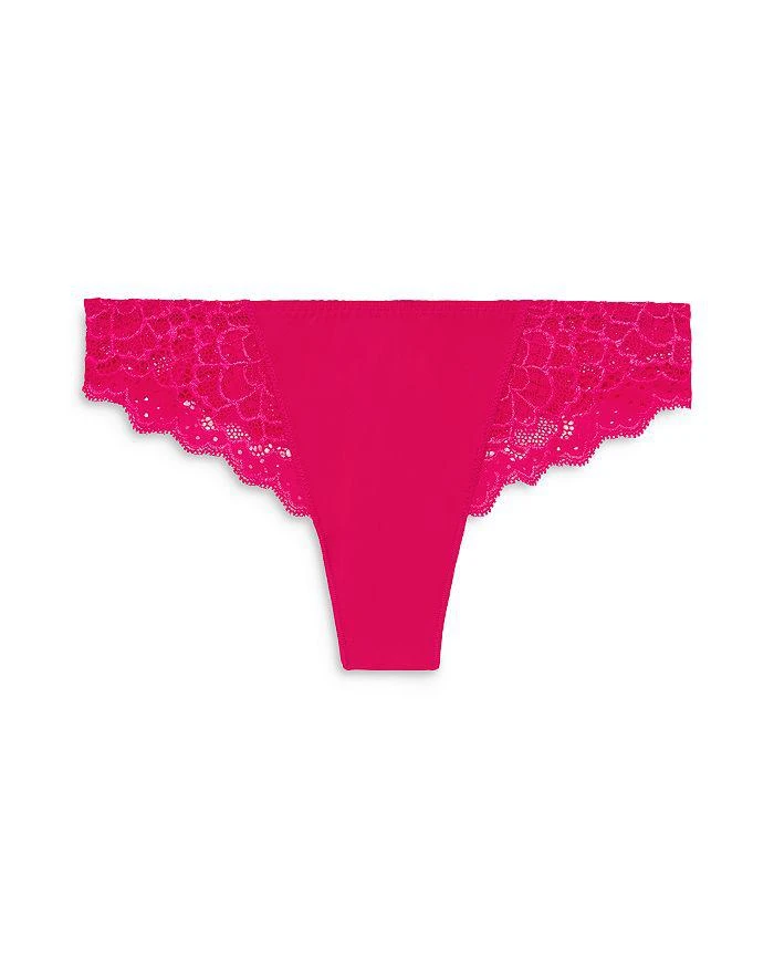 商品Simone Perele|Simone Pérèle Caresse Lace-Side Cheeky Tanga,价格¥372,第4张图片详细描述