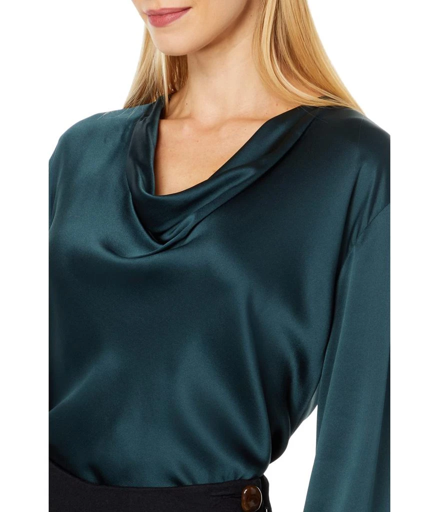商品Vince|Cowl Neck Long Sleeve Blouse,价格¥2923,第3张图片详细描述