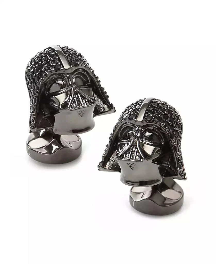 商品Star Wars|Men's Darth Vader Crystal Helmet Cufflinks and Stud Set, 6 Piece Set,价格¥2803,第4张图片详细描述