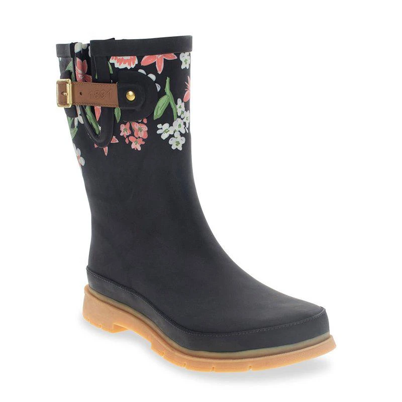 商品Western Chief|Women's Brushed Petals Mid Rain Boot,价格¥416,第2张图片详细描述