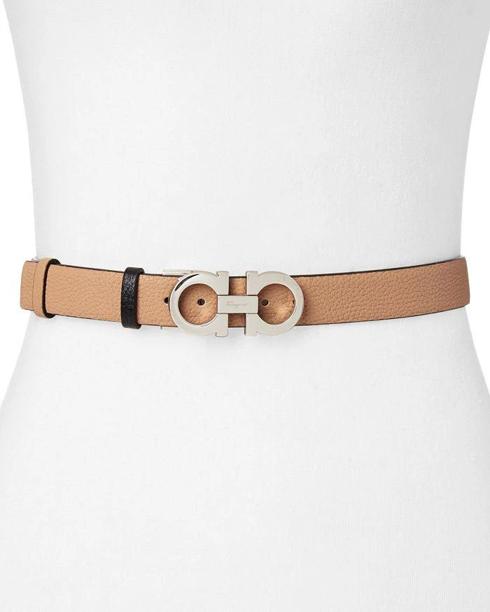 商品Salvatore Ferragamo|Salvatore Women's Skinny Gancini Belt,价格¥3612,第3张图片详细描述