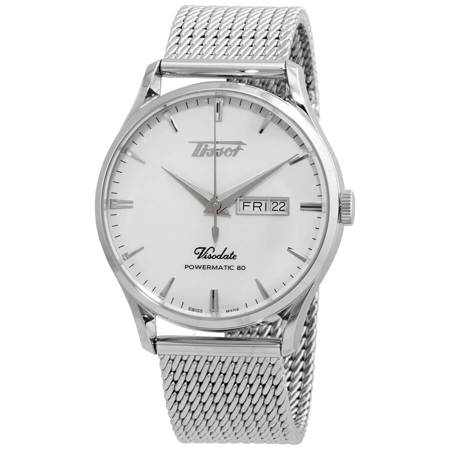 商品Tissot|Heritage Silver Dial Men's Watch T118.430.11.271.00,价格¥3616,第1张图片
