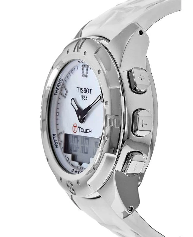 商品Tissot|Tissot T-Touch II Titanium Digital & Analog Women's Watch T047.220.46.116.00,价格¥2274,第2张图片详细描述