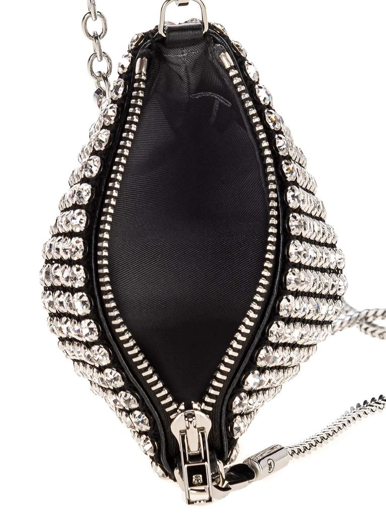 商品Alexander Wang|Alexander Wang Heiress Rhinestone Nano Pouch,价格¥4817,第4张图片详细描述