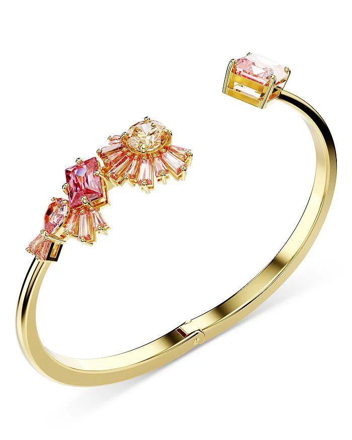 商品Swarovski|Gema Sakura Crystal Mixed Cut Bangle Bracelet,价格¥2108,第4张图片详细描述