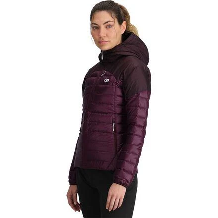 商品Outdoor Research|Helium Down Hooded Jacket - Women's,价格¥1267,第5张图片详细描述