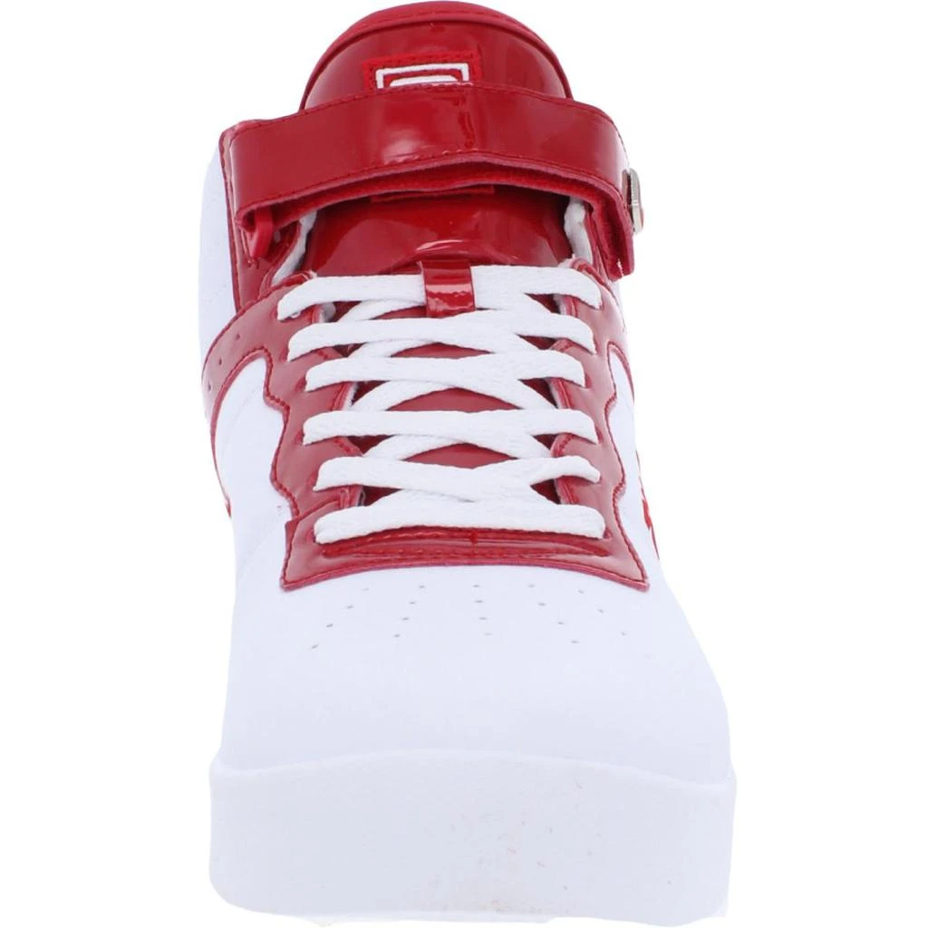 商品Fila|Fila Mens Vulc 13 Anondized Patent Trim Lifestyle High-Top Sneakers,价格¥207,第3张图片详细描述