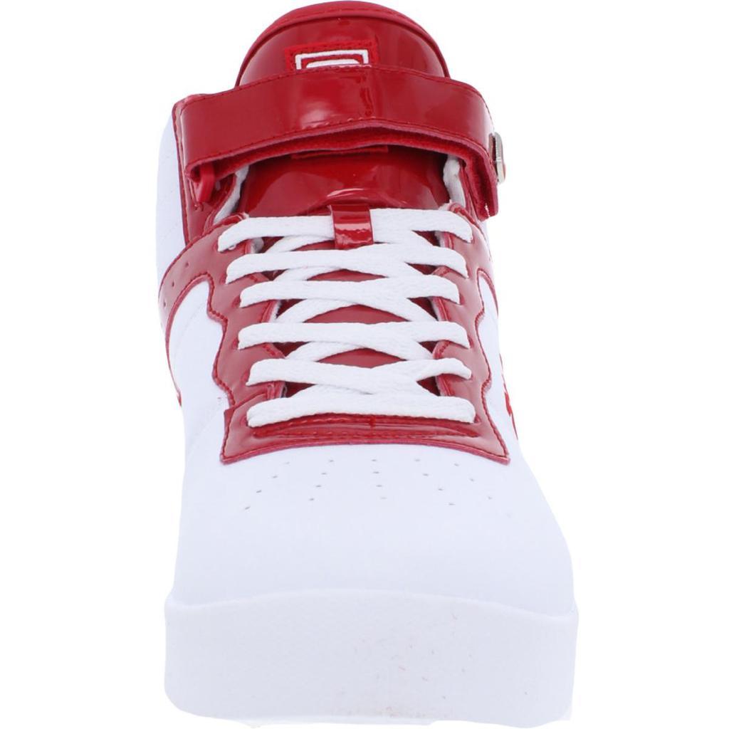 商品Fila|Fila Mens Vulc 13 Anondized Patent Trim Lifestyle High-Top Sneakers,价格¥194,第5张图片详细描述