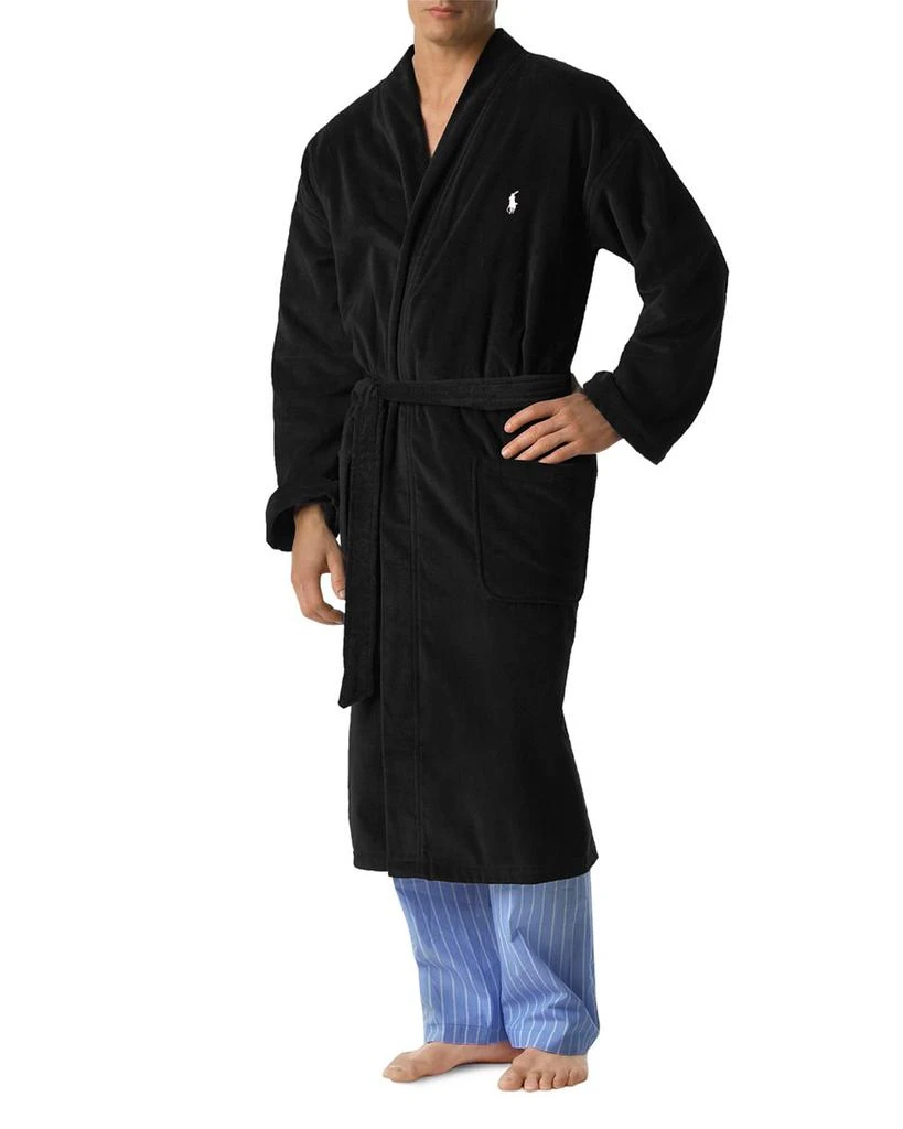 商品Ralph Lauren|Men's Kimono Cotton Velour Robe,价格¥856,第1张图片详细描述