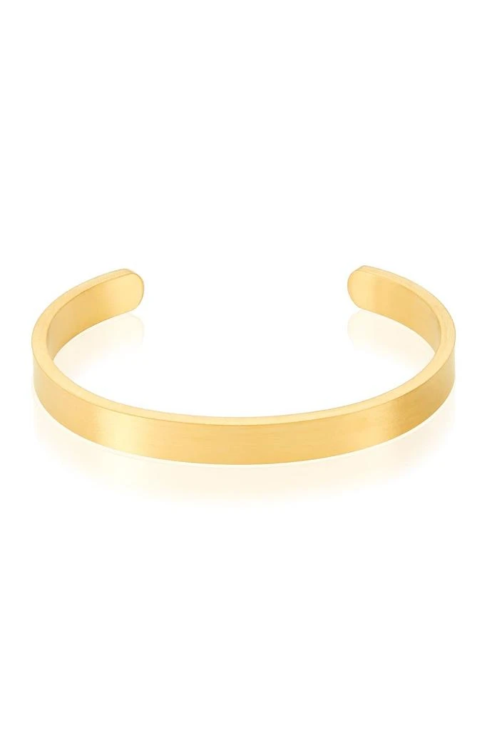 商品ADORNIA|14K Gold Vermeil Cuff Bracelet,价格¥182,第1张图片