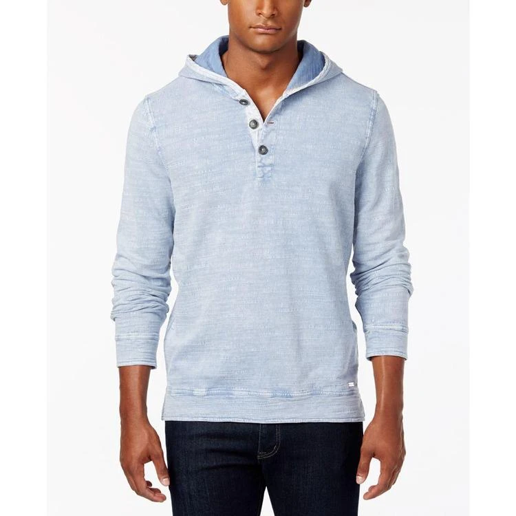 商品Hugo Boss|HUGO Men's Textured Pullover Cotton Hoodie,价格¥588,第1张图片