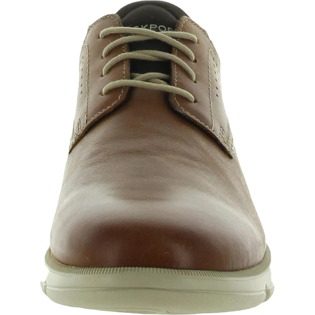 商品Rockport|Rockport Mens Grady Plain Toe Leather Lace Up Oxfords,价格¥297,第2张图片详细描述