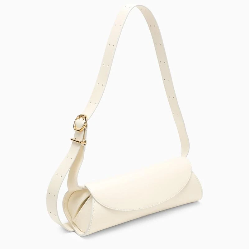 商品Jil Sander|Milk-coloured leather shoulder bag,价格¥7944,第3张图片详细描述