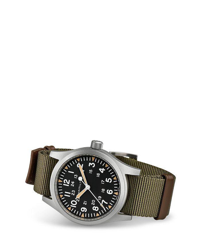 商品Hamilton|Mechanical Khaki Field Watch, 42mm,价格¥4677,第5张图片详细描述