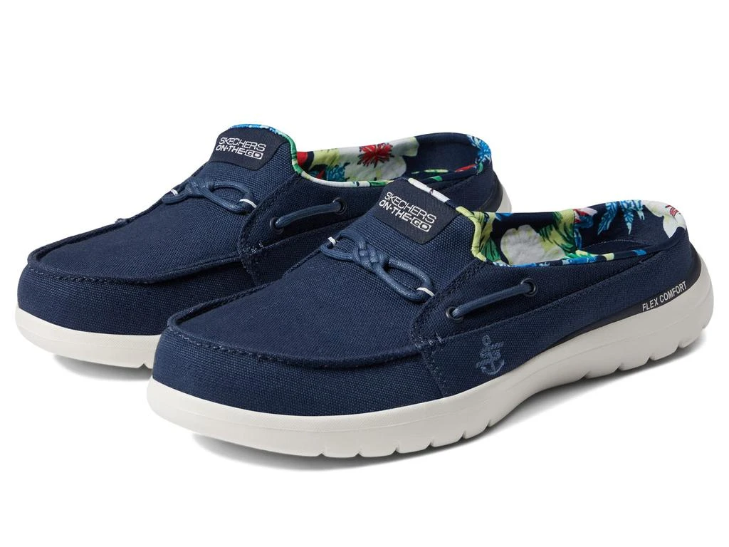 商品SKECHERS|On-The-Go Flex Canvas Mule,价格¥464,第1张图片