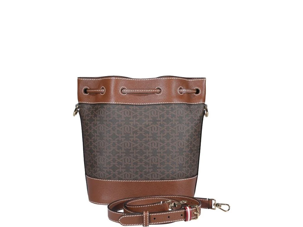 商品Bally|Bally Logo Printed Bucket Bag,价格¥4124,第2张图片详细描述