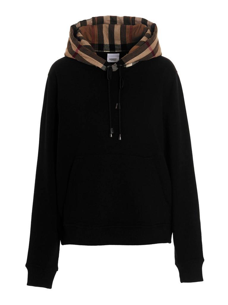 商品Burberry|Check hoodie,价格¥6305,第1张图片