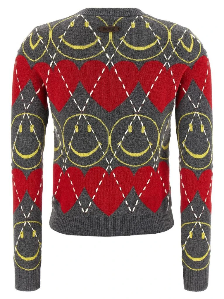 商品Moschino|Wool And Cashmere Blend Sweater,价格¥3049,第2张图片详细描述