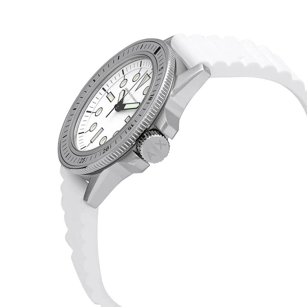 商品Armani Exchange|Armani Exchange Leonardo Quartz White Dial Mens Watch AX1850,价格¥614,第2张图片详细描述