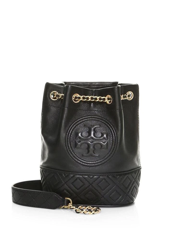 商品Tory Burch|Tory Burch - Mini Fleming Leather Bucket Bag,价格¥2610,第1张图片