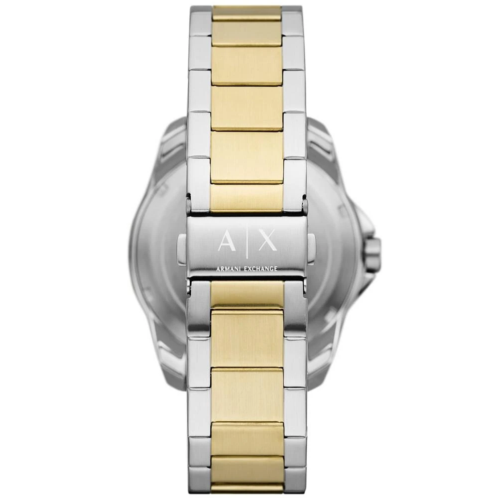 商品Armani Exchange|Men's Spencer Three Hand Date Two-Tone Stainless Steel Watch 44mm,价格¥1580,第3张图片详细描述