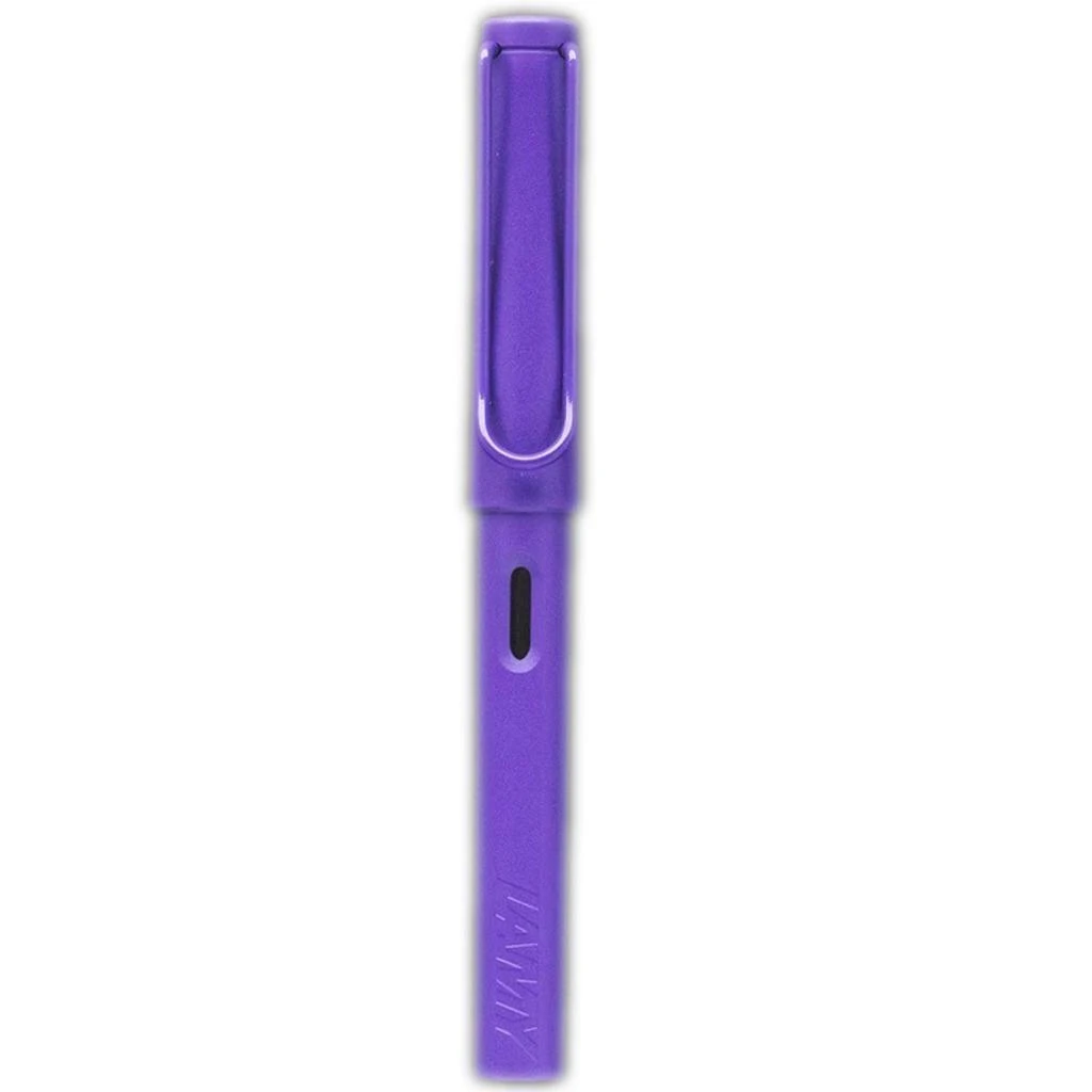 商品Lamy|Lamy Fountain Pen - Safari Plastic with Metal Clip, Violet | L21VIO,价格¥221,第2张图片详细描述