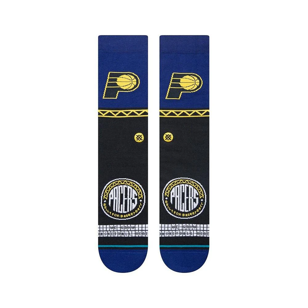 商品Stance|Men's Indiana Pacers 2022/23 City Edition Crew Socks,价格¥155,第2张图片详细描述