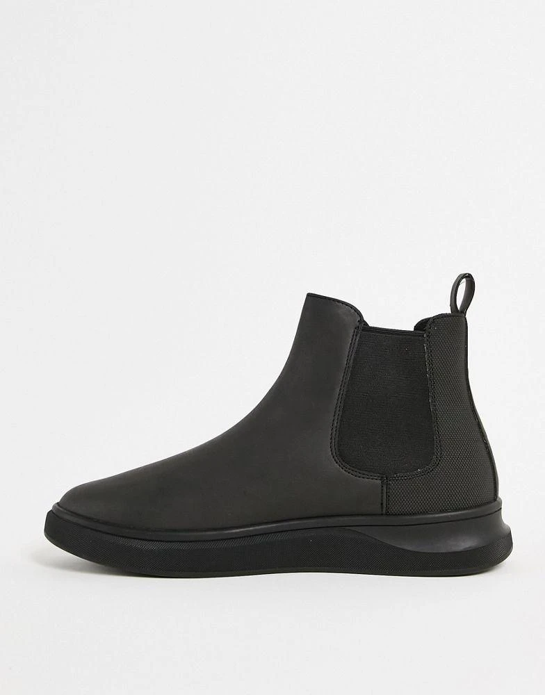 商品ALDO|Aldo lightweight chelsea ankle boots in black,价格¥603,第1张图片