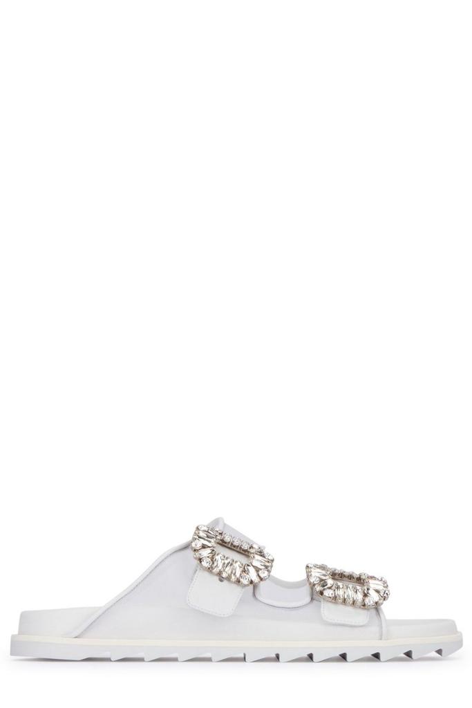 Roger Vivier Slidy Viv' Embellished Slip-On Mules商品第1张图片规格展示