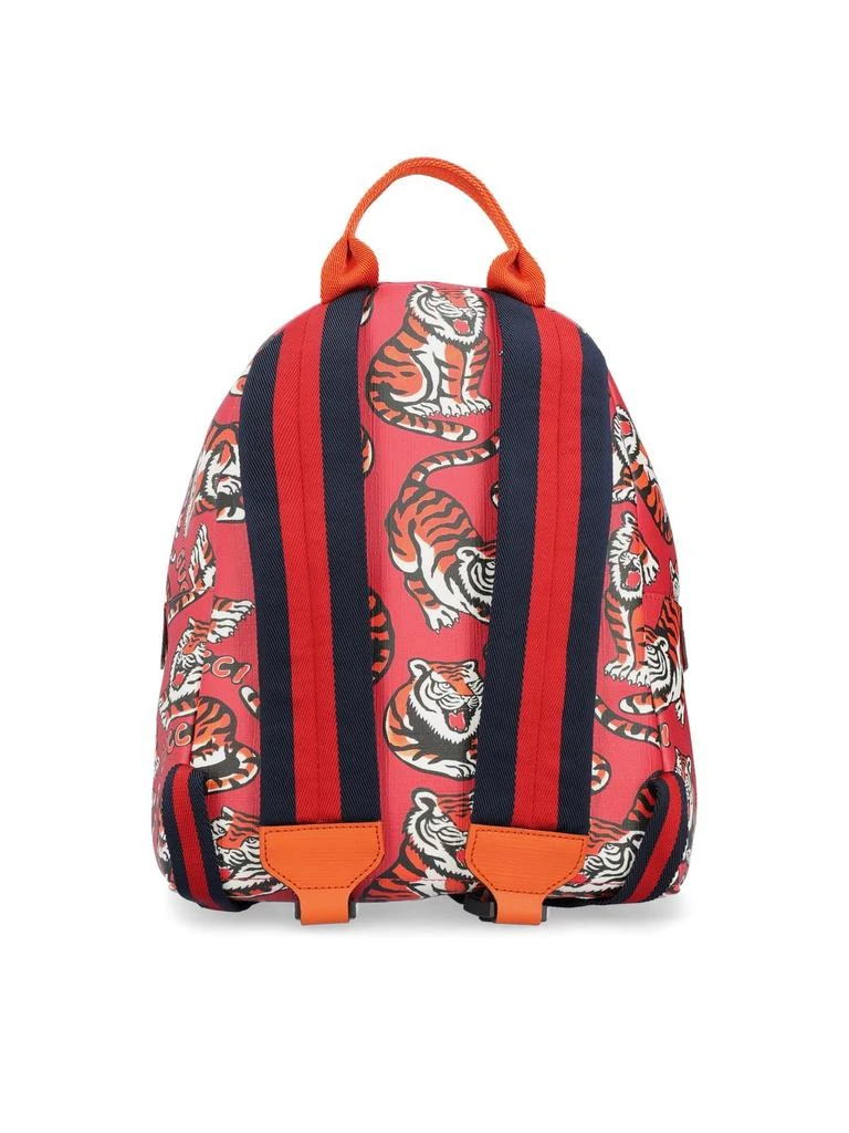 商品Gucci|Gucci Kids Tiger Printed Zip-Up Backpack,价格¥6408,第2张图片详细描述