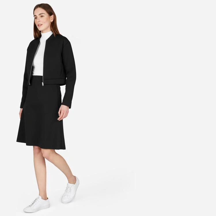 商品Everlane|The Street Fleece 短款飞行员夹克,价格¥266,第2张图片详细描述