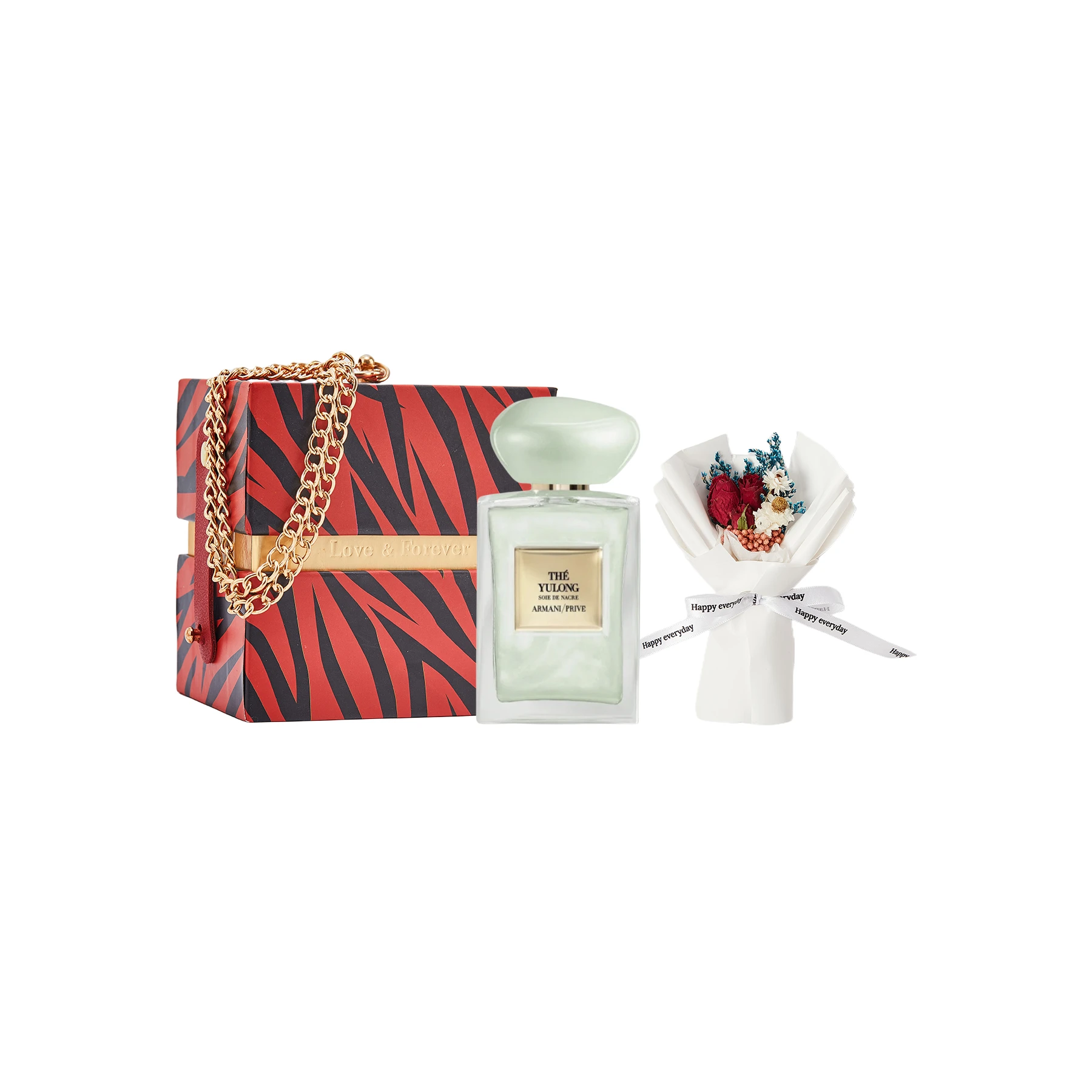 商品[国内直发] Giorgio Armani|阿玛尼 玉龙茶香/岩兰草 持久留香清新 香水红纹礼盒,价格¥1215,第4张图片详细描述