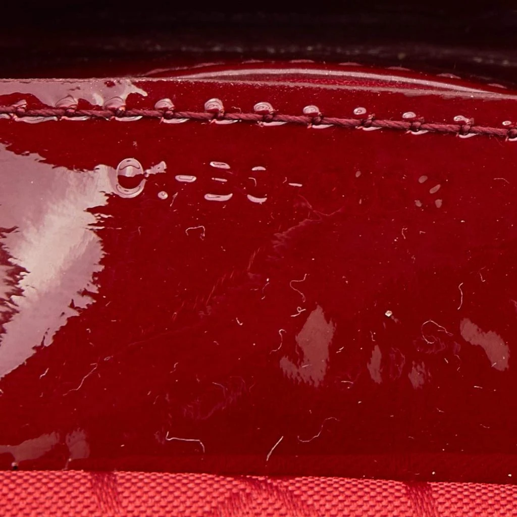 Dior Red Cannage Patent Leather Large Lady Dior Tote 商品
