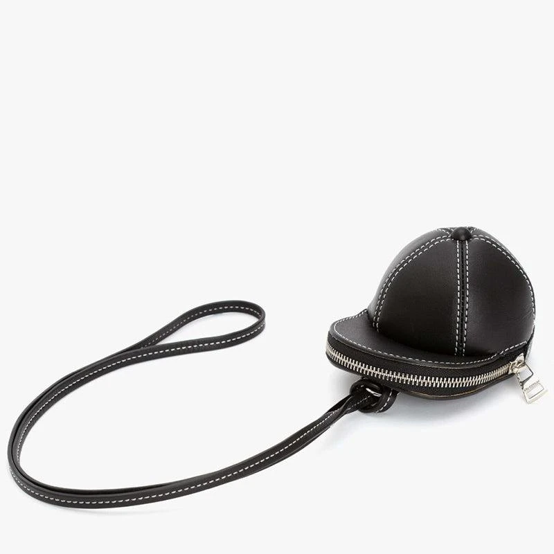 商品JW Anderson|NANO CAP BAG 黑色女士单肩斜挎包【香港仓极速发货】,价格¥2645,第3张图片详细描述