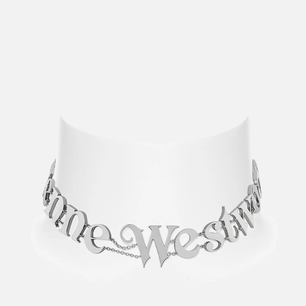 商品Vivienne Westwood|Vivienne Westwood Raimunda Silver-Tone Choker Necklace,价格¥2893,第1张图片