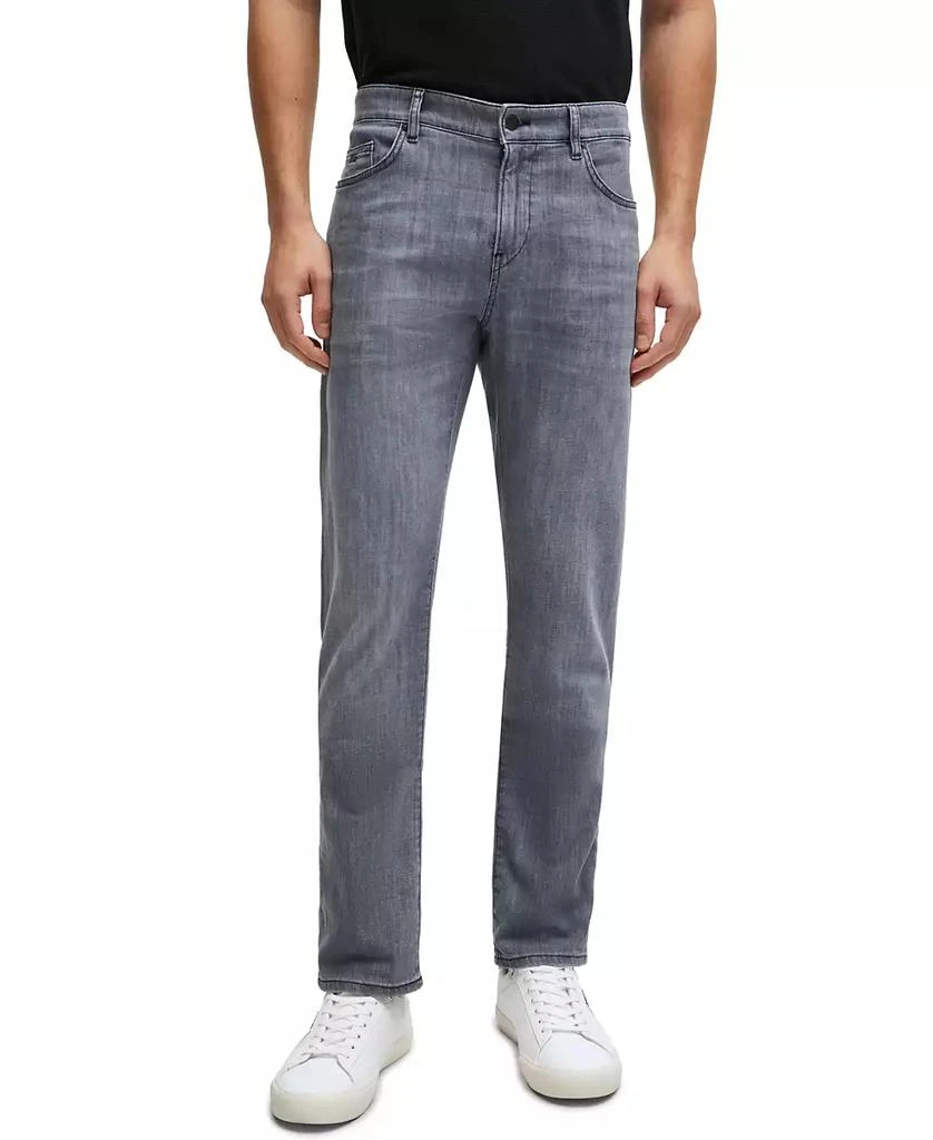 商品Hugo Boss|Men's Comfort-Stretch Slim-Fit Jeans,价格¥704,第1张图片