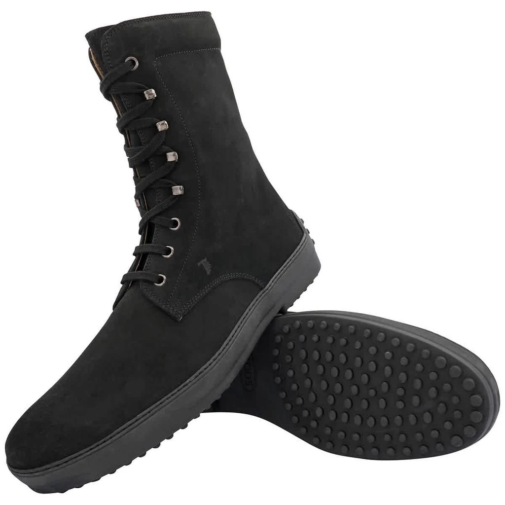 商品Tod's|Men's Black Winter Lace Up Ankle Boots,价格¥2362,第2张图片详细描述